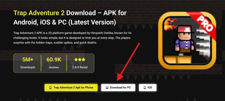Trap Adventure 2 APK Download on PC step (1)